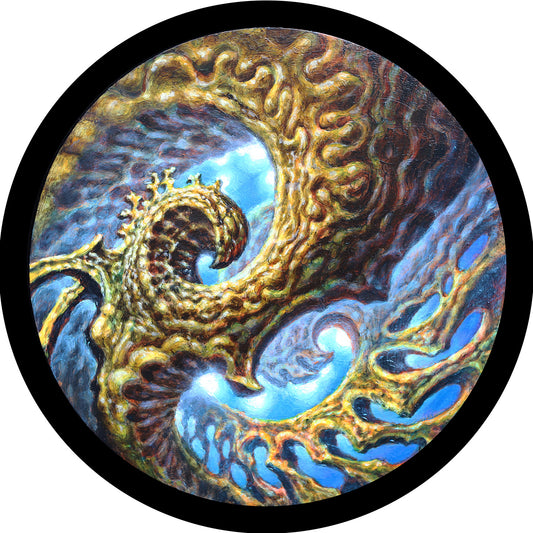 Blue Wave 18" print