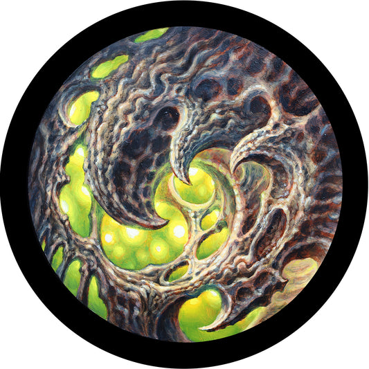 Green Wave 12" print