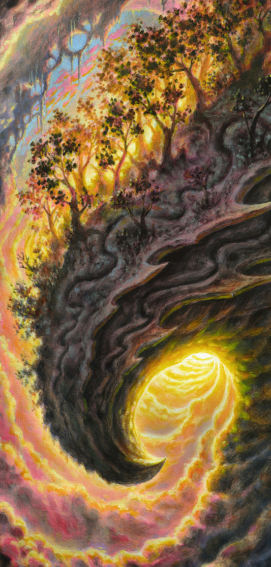 Hook of the Woods Large Print