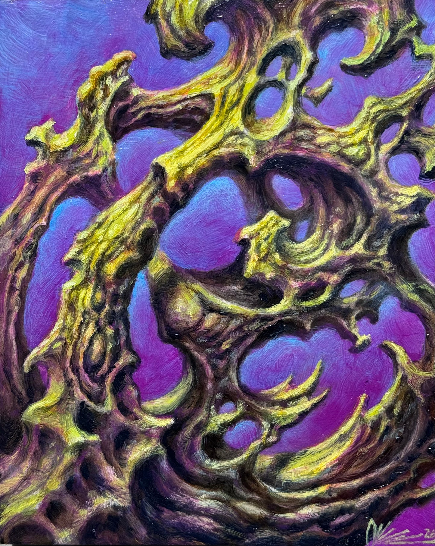 Husk 2 original oil painting