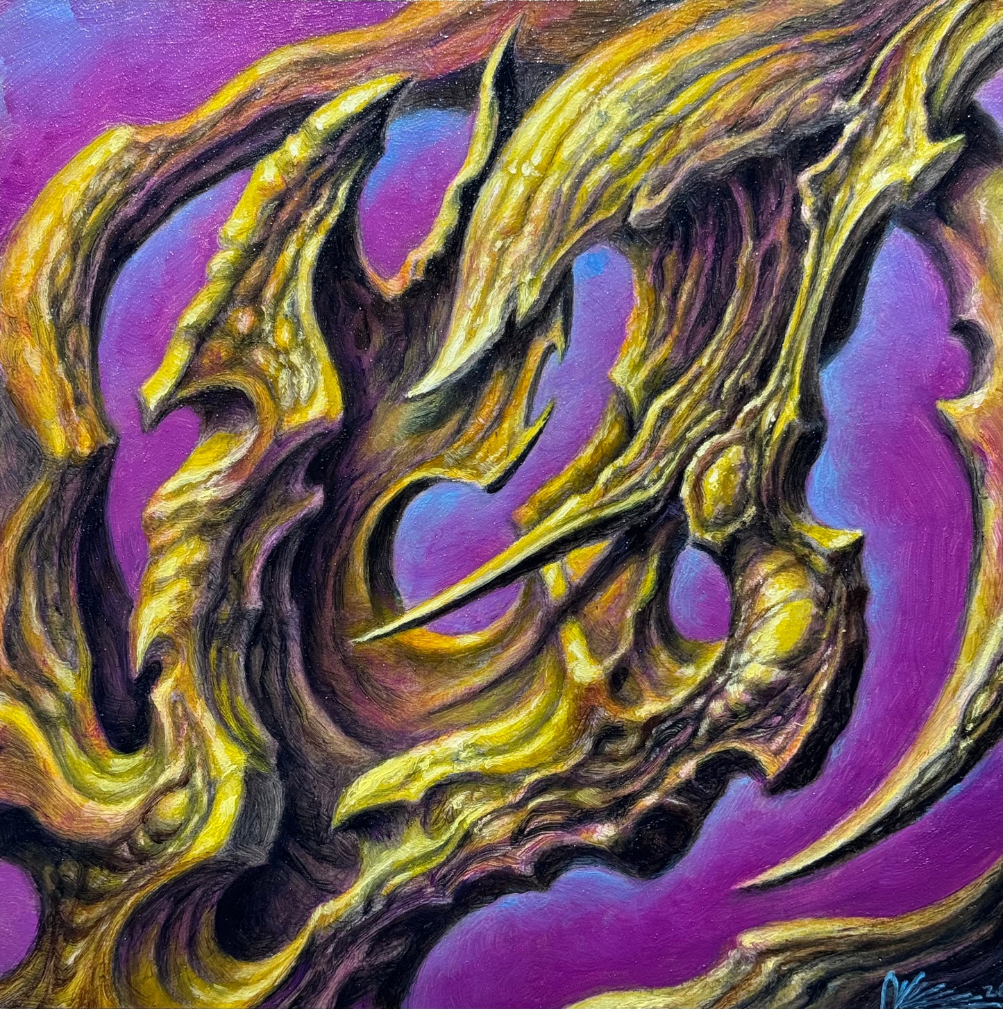 Husk 3 original oil painting