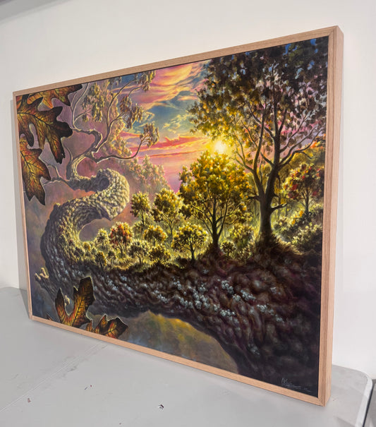 Limb original oil painting