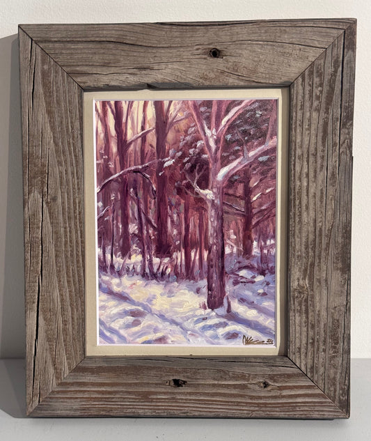 Winter Light original painting