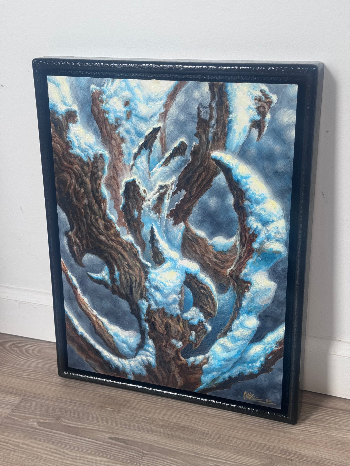 Winter Otherland original oil painting