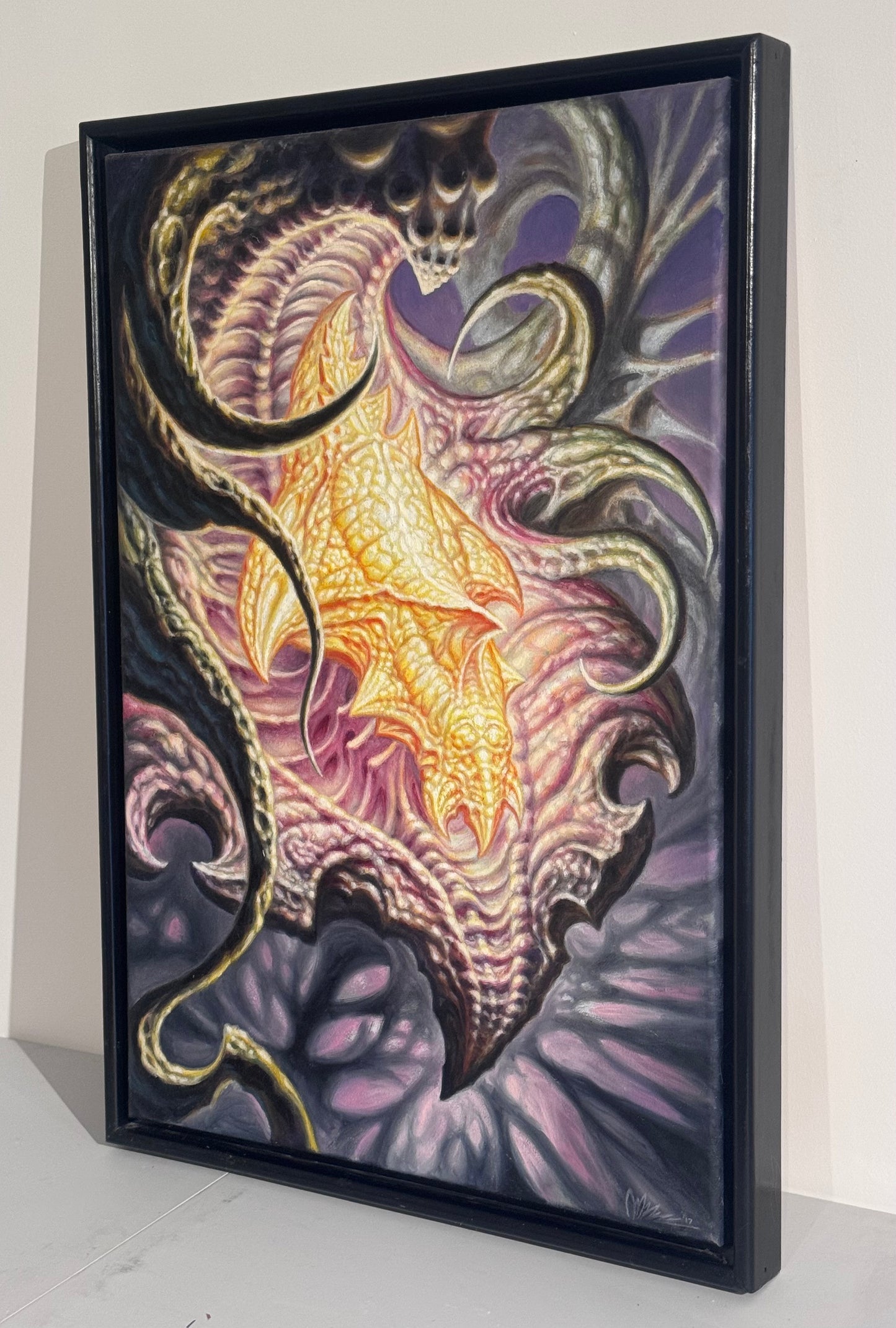 Chrysalis original oil painting