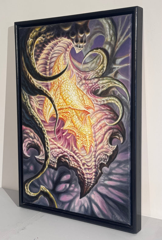 Chrysalis original oil painting